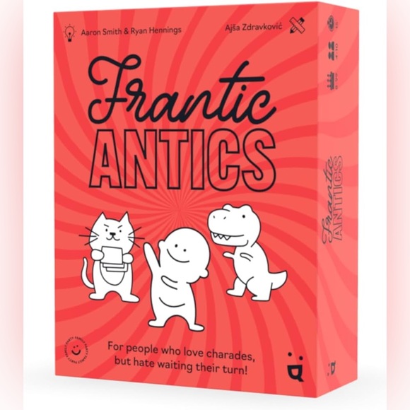 Frantic Antics Red Kids Game - Picture 3 of 8